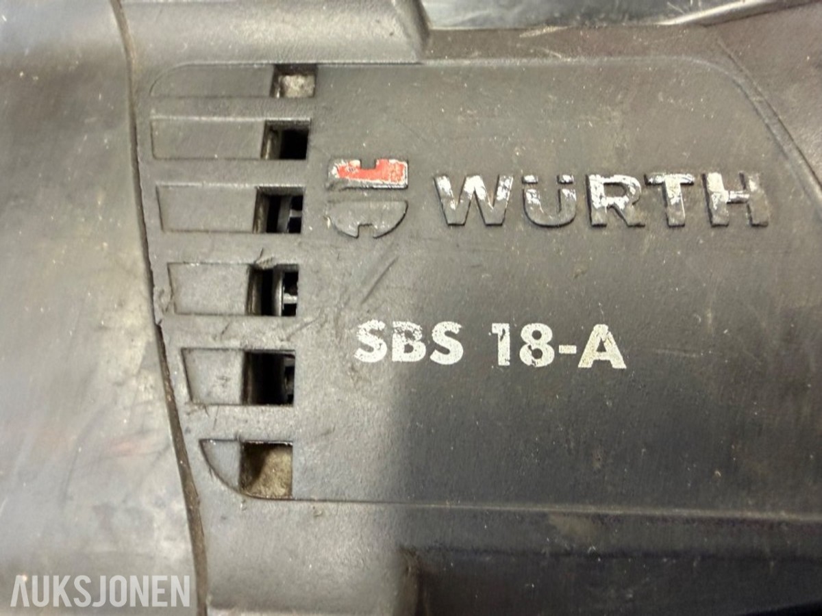 Wurth og Bosch batteriverktøy