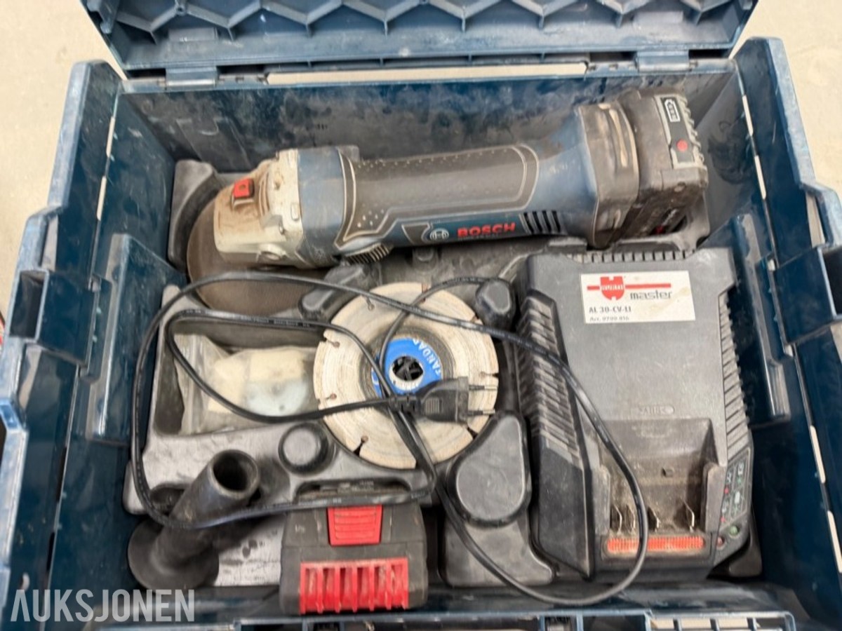 Wurth og Bosch batteriverktøy