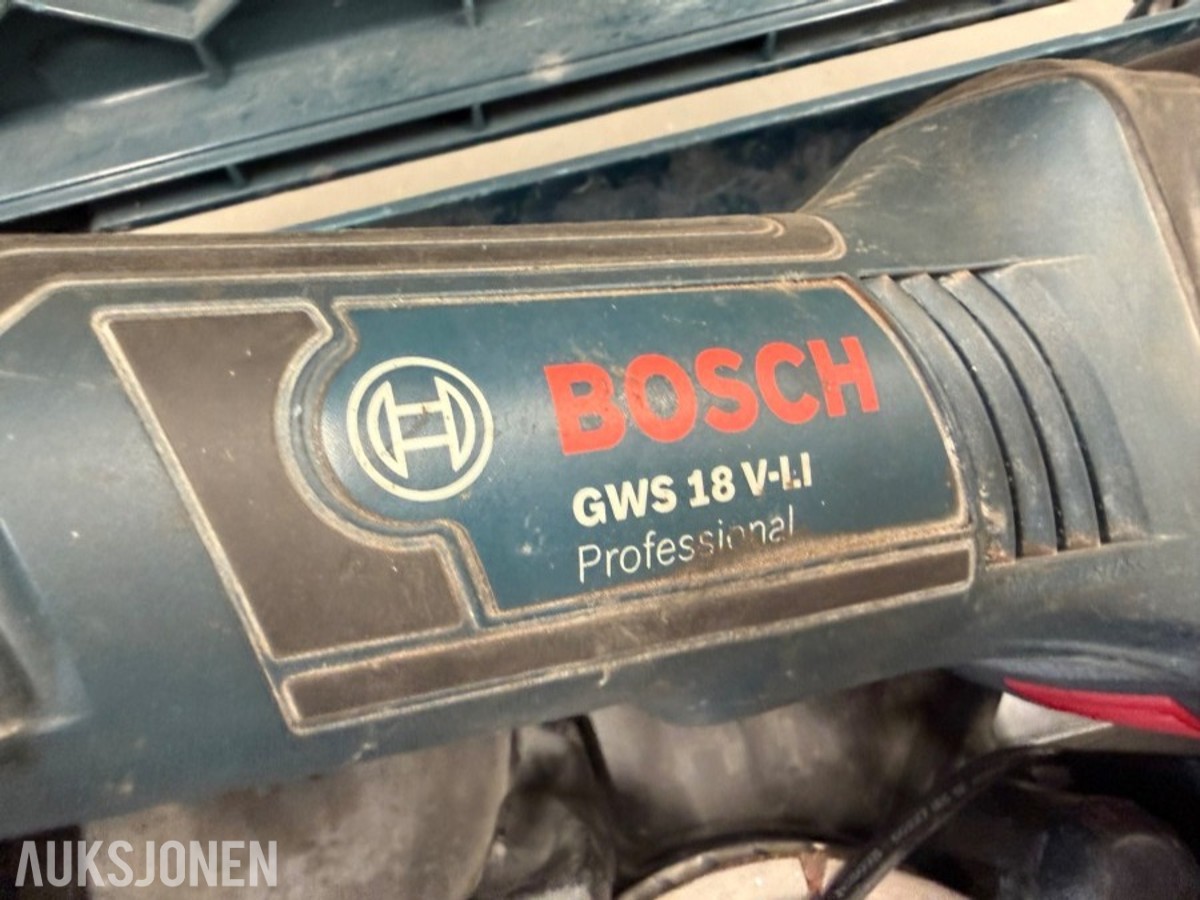 Wurth og Bosch batteriverktøy