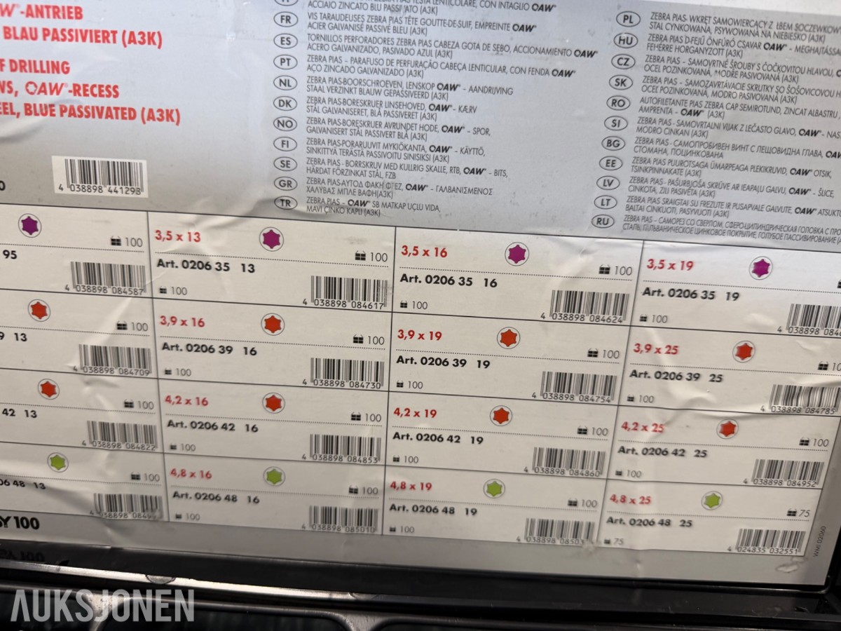 Div festemidler, Tec - 7, Wurth ++