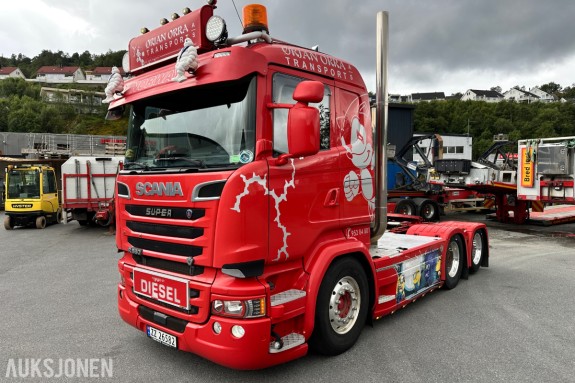 2018 Scania R580 V8 LA 6x2 HNB Trekkvogn
