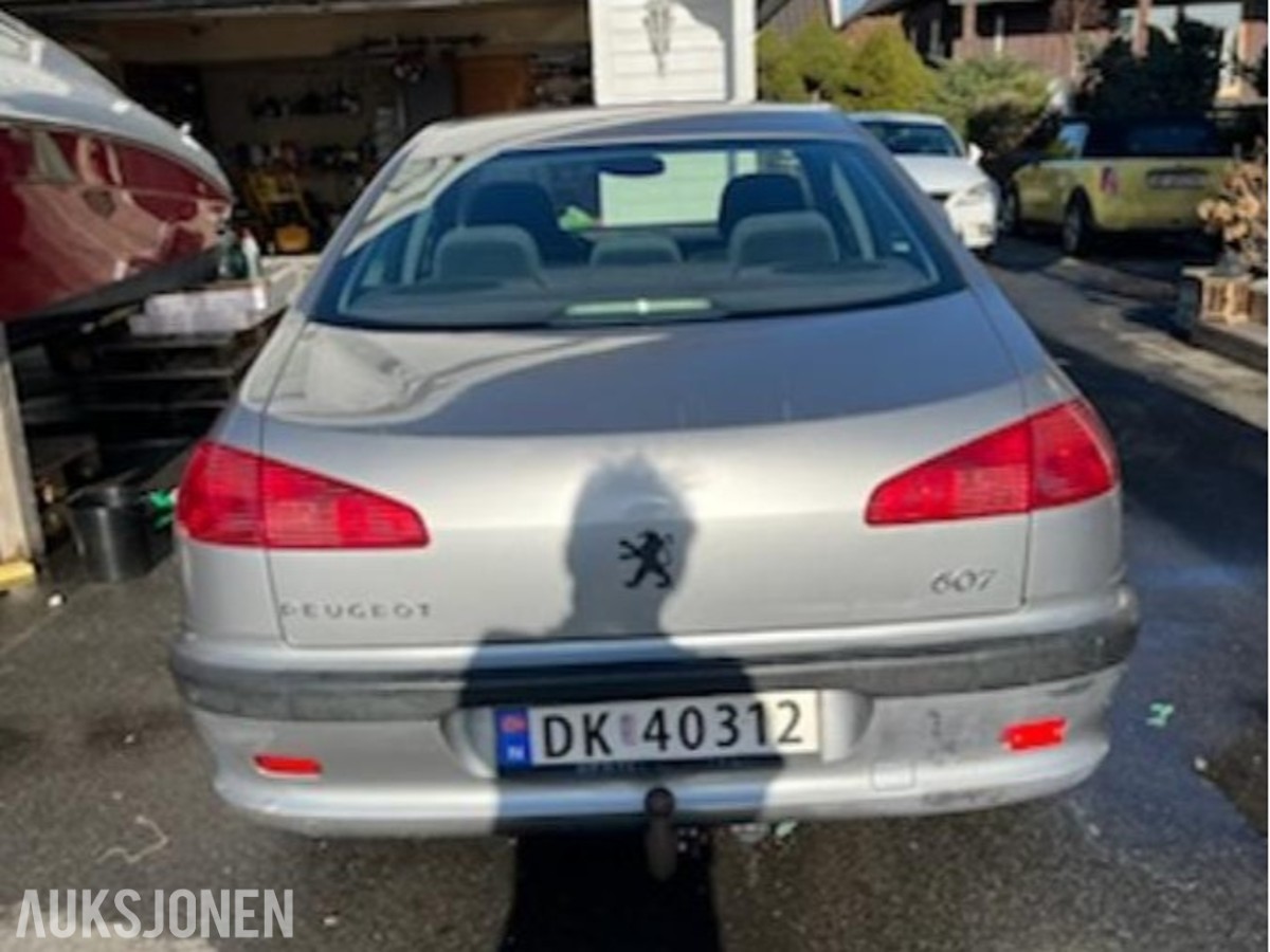 2002 Peugeot 607 2.2-158, Automatisk, Hengerfeste, S+V dekk