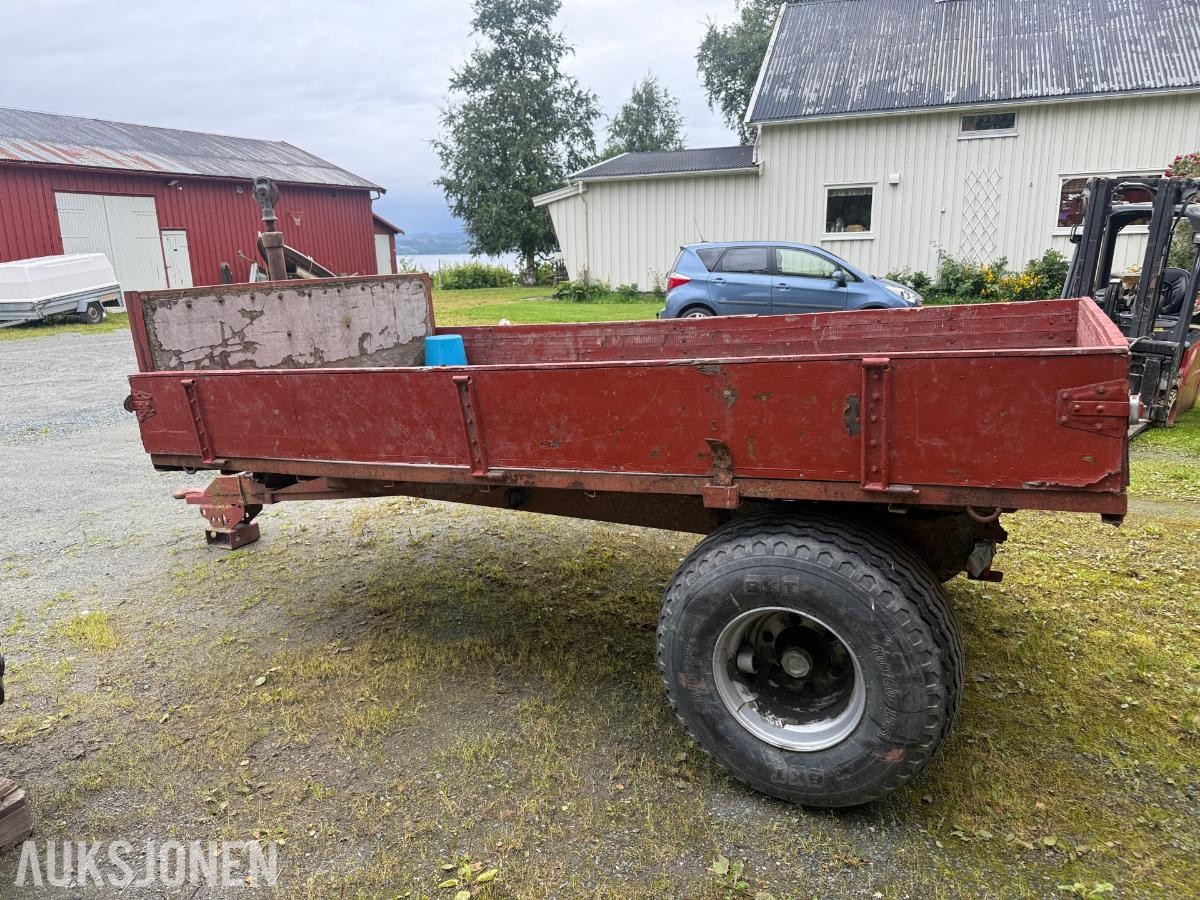 Traktorhenger - Med forlenger av platt