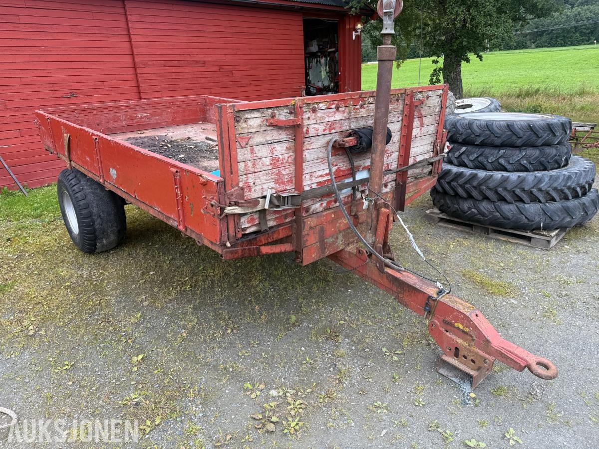 Traktorhenger - Med forlenger av platt