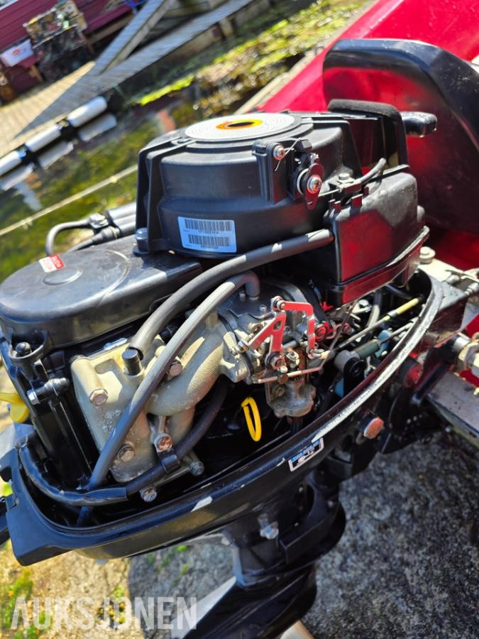 2008 River 350xr båt med firtakter Mercury