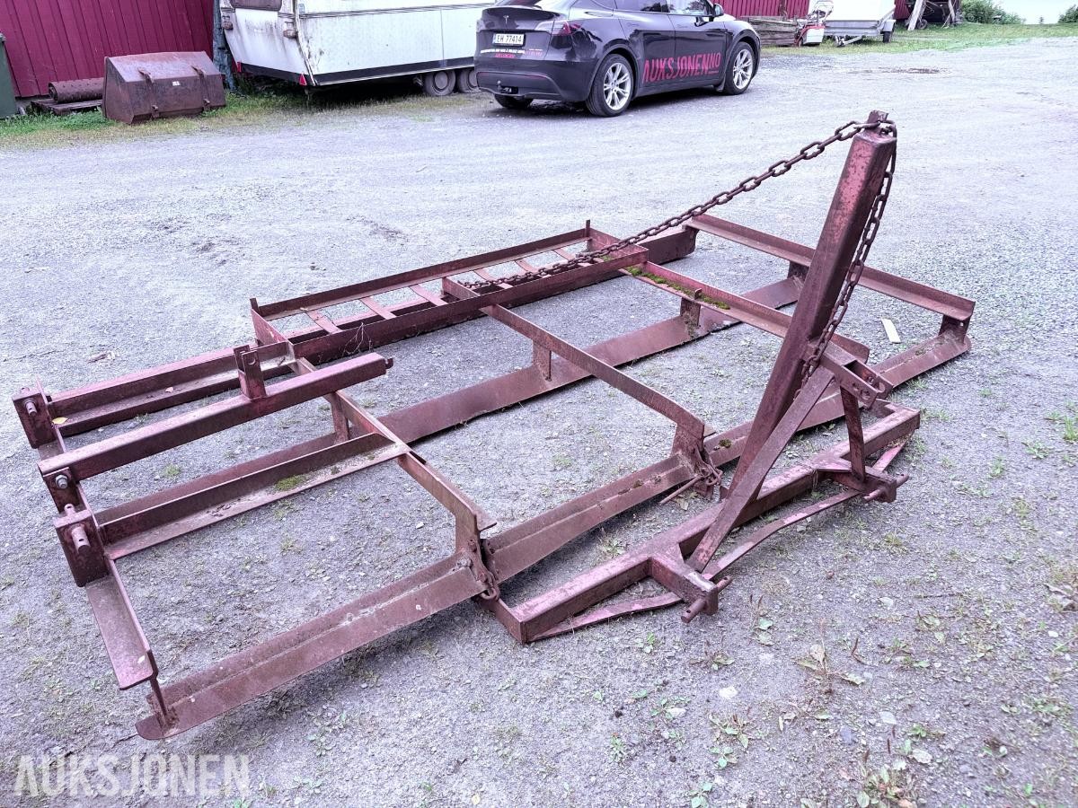 Stor planeringsramme / gårdsplanharv – 3-punkt