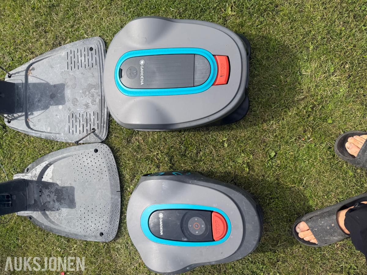 2 stk Gardena robotgressklippere  SILENO CITY, SILENO LIFE