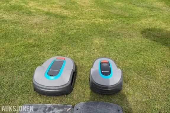 2 stk Gardena robotgressklippere  SILENO CITY, SILENO LIFE