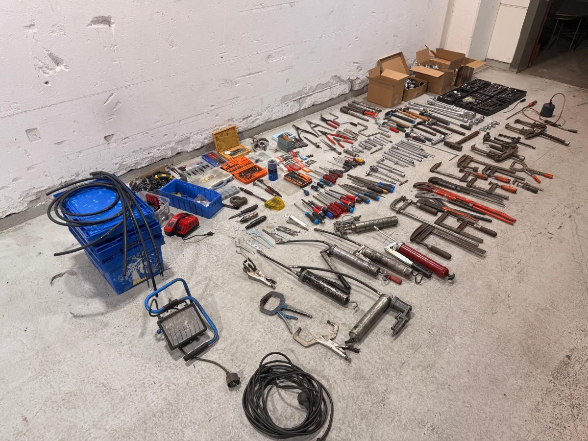 Stort parti verkstedverktøy – Stahlwille, Hyundai, Dowidat, Thürmer og Würth