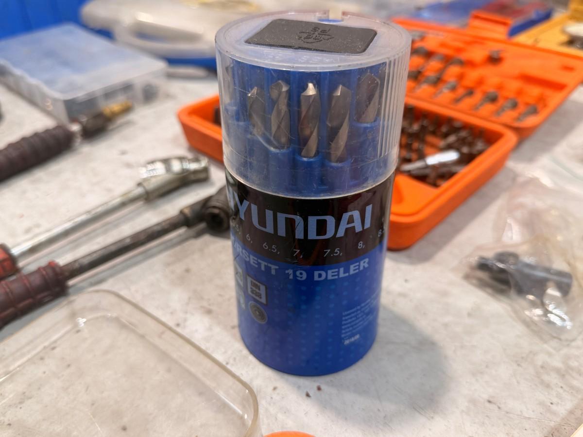 Stort parti verkstedverktøy – Stahlwille, Hyundai, Dowidat, Thürmer og Würth