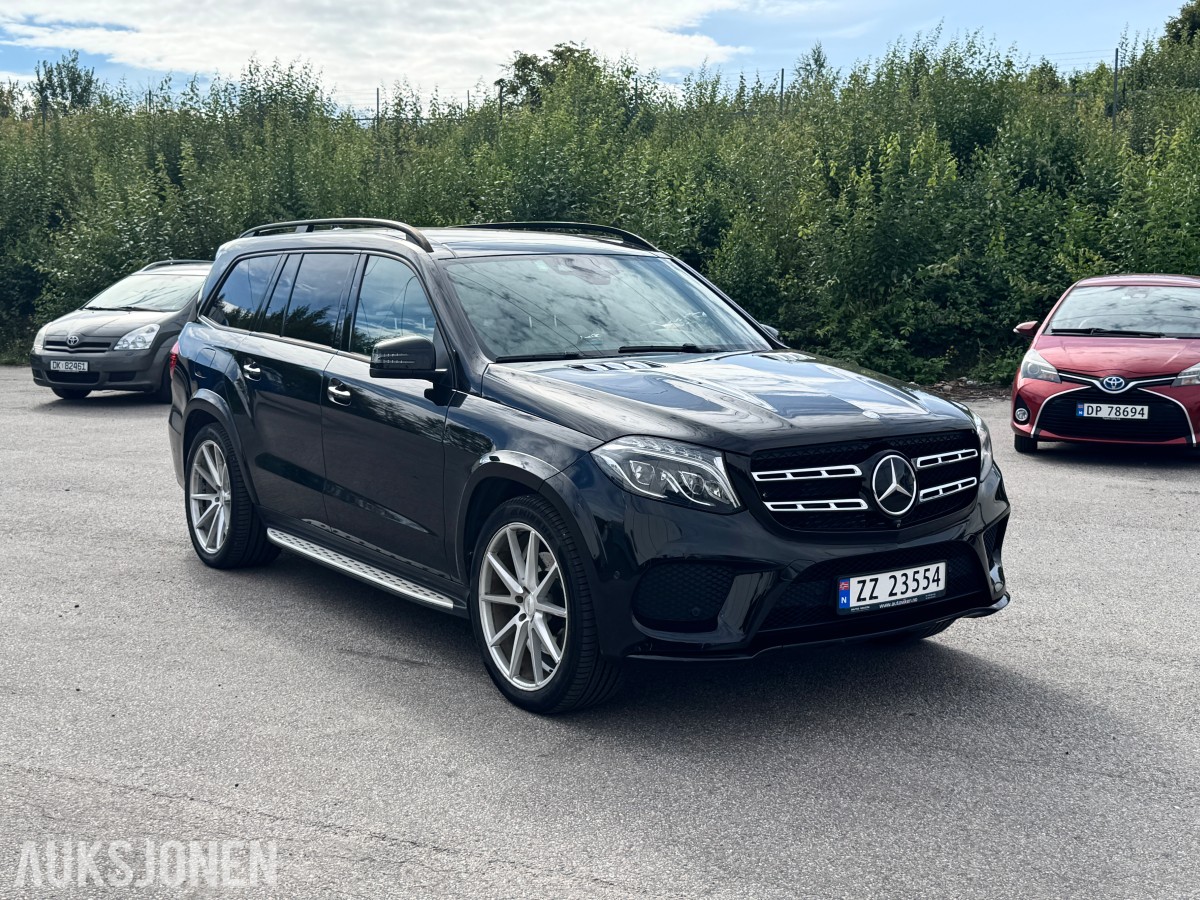 2016 Mercedes-Benz GLS 350d 4MATIC 7-SETER AUTOMAT AMG LUFT PANO+++
