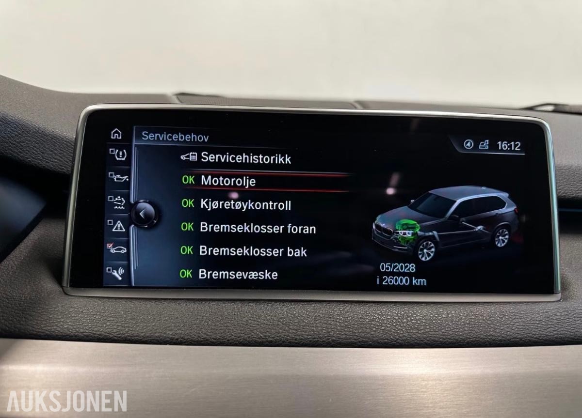 2017 BMW X5 M50d xDrive M-sport 360 ryggekamera, Webasto, HUD