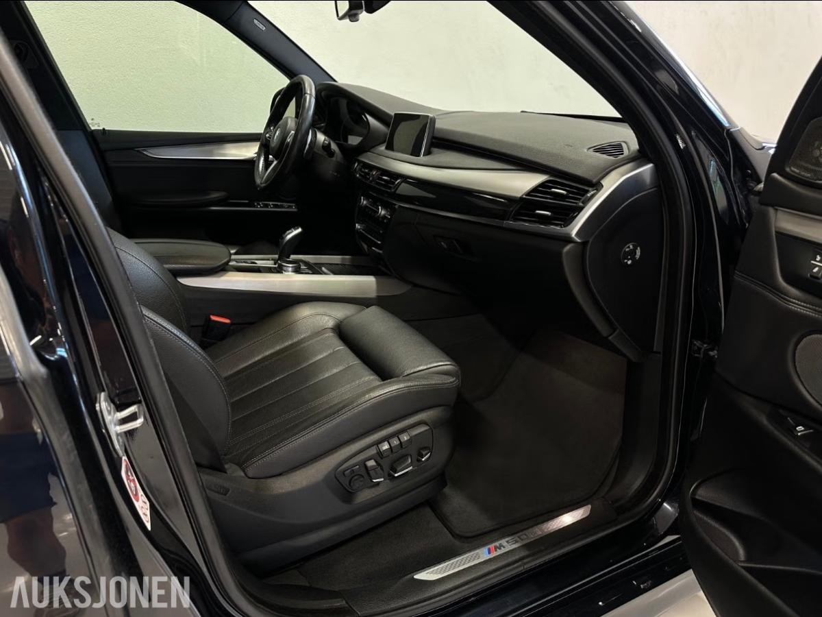 2017 BMW X5 M50d xDrive M-sport 360 ryggekamera, Webasto, HUD