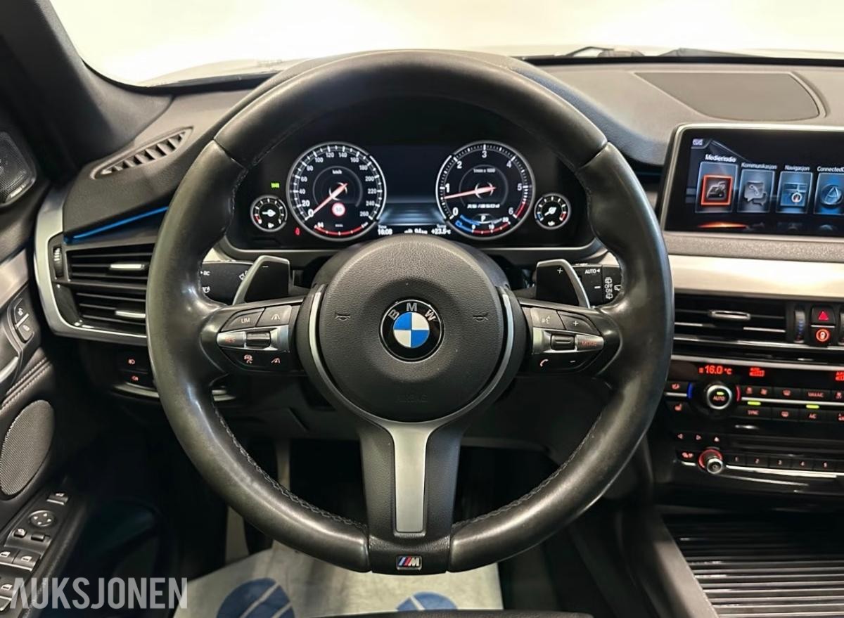 2017 BMW X5 M50d xDrive M-sport 360 ryggekamera, Webasto, HUD