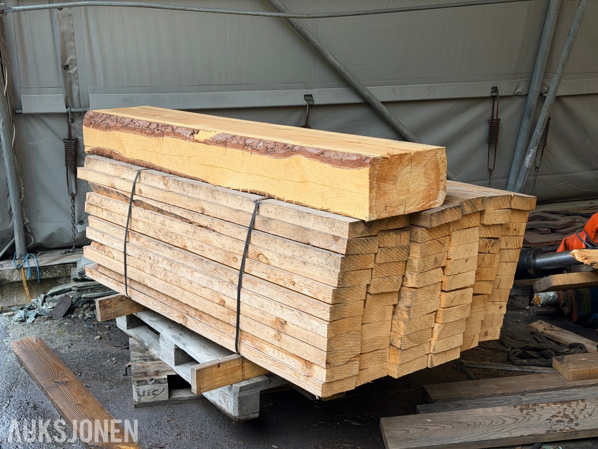 66 STK 2X6 TOMMER TREVERK CA. 105 M + STOKK