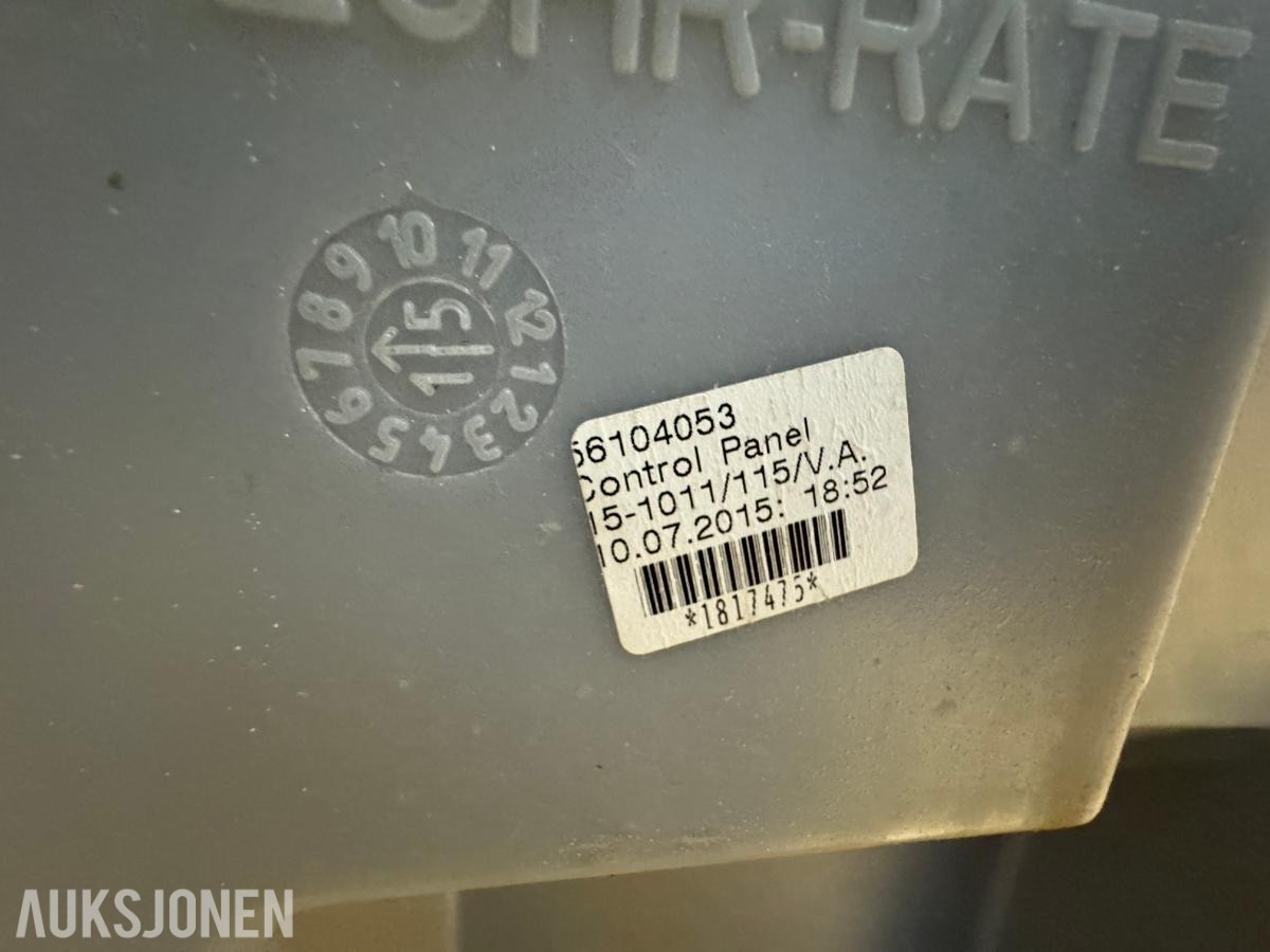 2015 Nilfisk SC1500 ecoflex stå-på gulvvaskemaskin / 112 timer