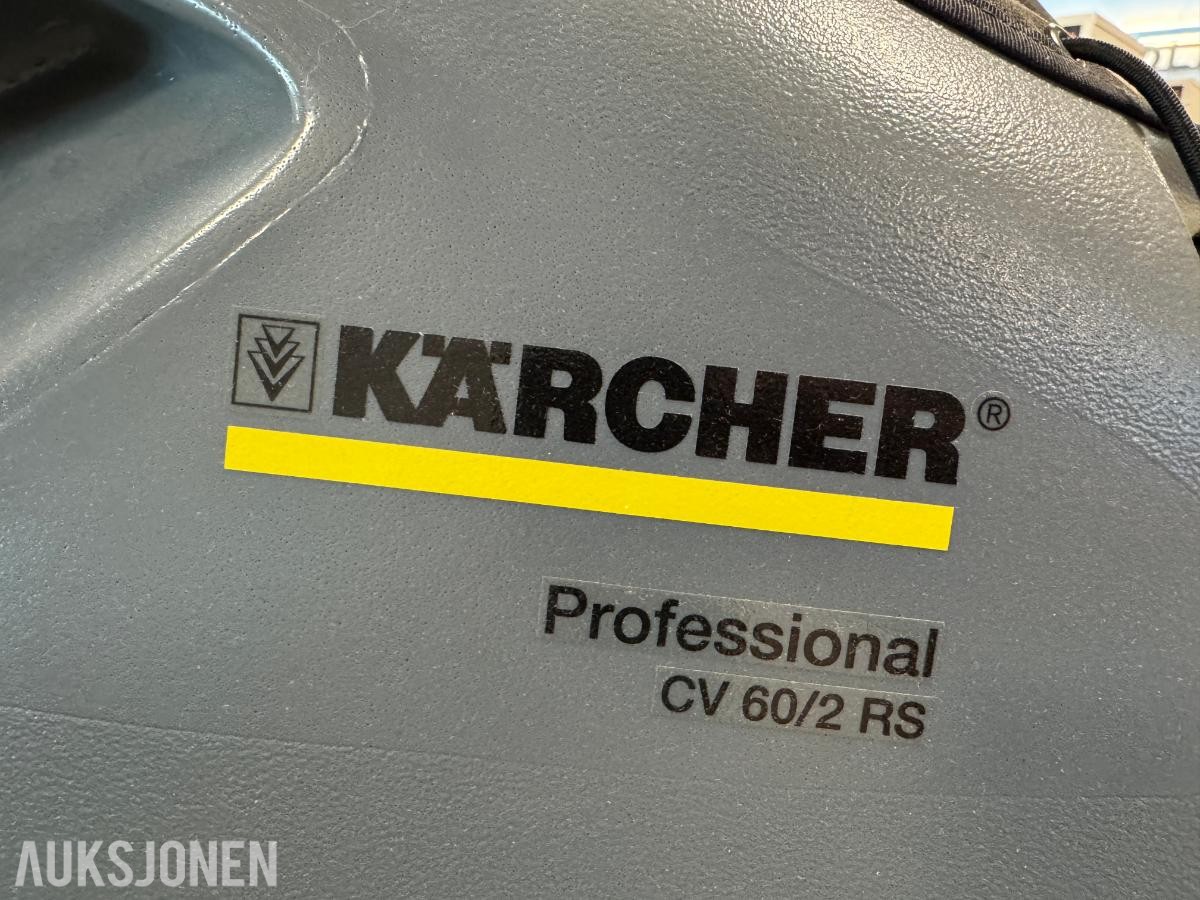 2018 Karcher CV 60/2 RS stående teppebørstesuger