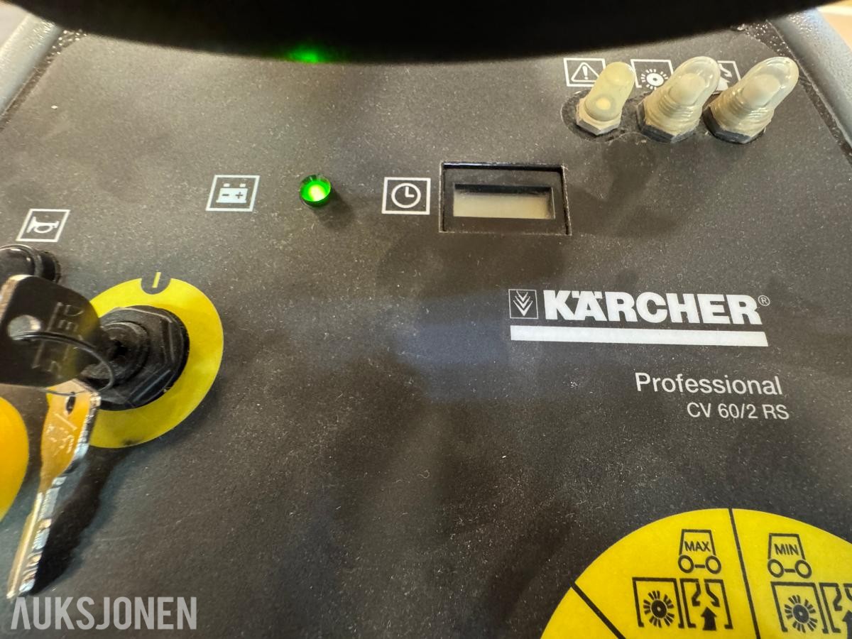 2018 Karcher CV 60/2 RS stående teppebørstesuger