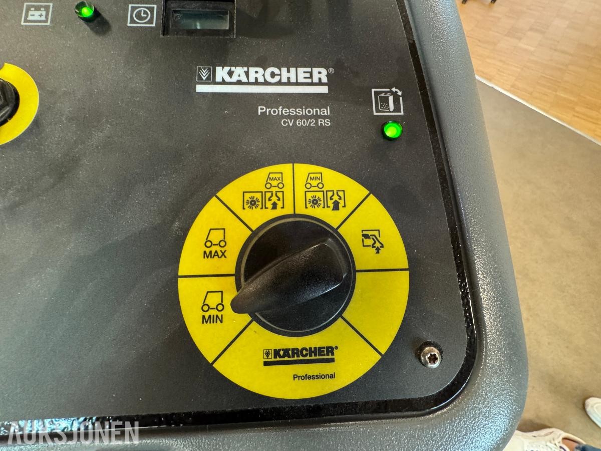 2018 Karcher CV 60/2 RS stående teppebørstesuger
