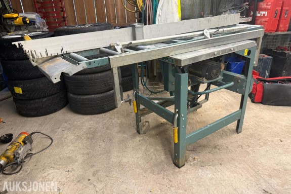 Gjerde MaxiCut 1500 kapp- og gjærsag med rullebane og lengdeanlegg