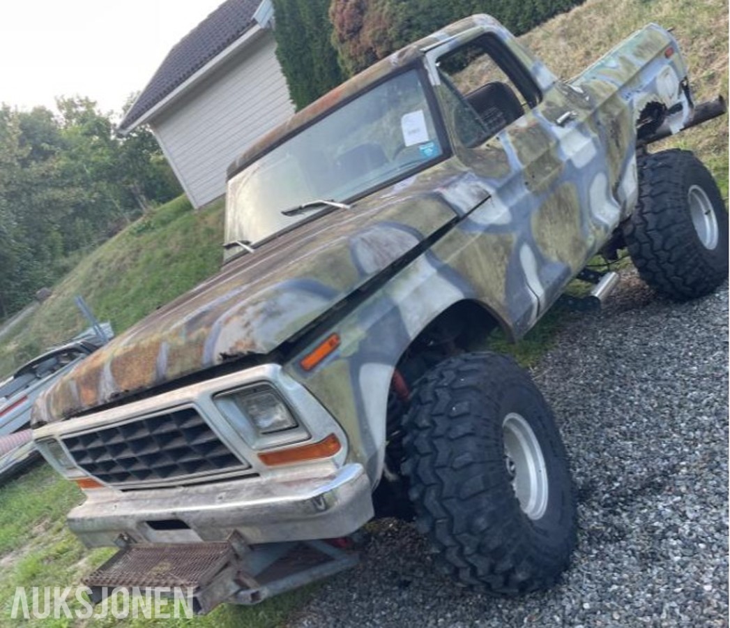 1979 Ford Bronco 351W V8 Prosjekt