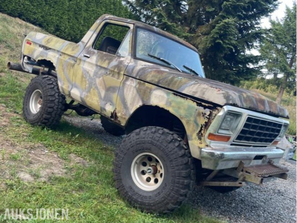 1979 Ford Bronco 351W V8 Prosjekt
