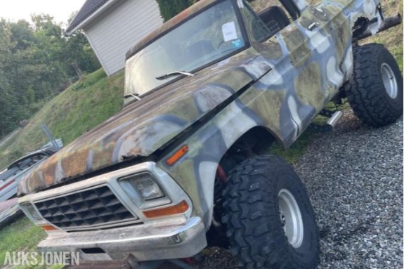 1979 Ford Bronco 351W V8 Prosjekt