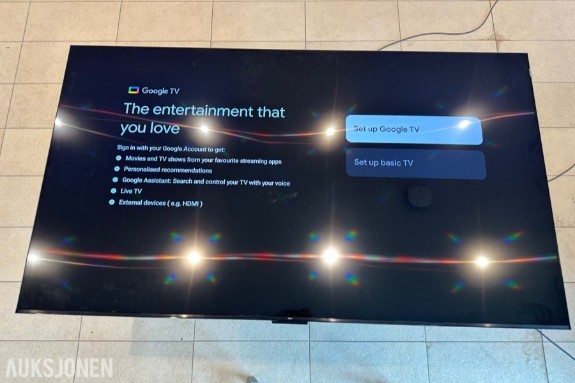 2024 TCL 75QLED780K 75 tommer QLED Google TV med Targus AEM350EUZ 4K konferansesystem