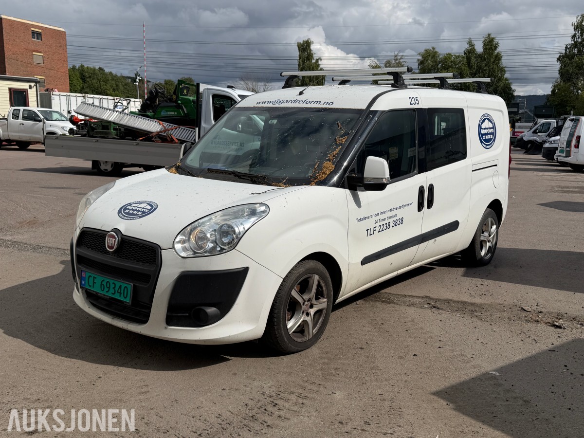 2013 Fiat Doblo Maxi 1.6-90 D reparasjonsobjekt