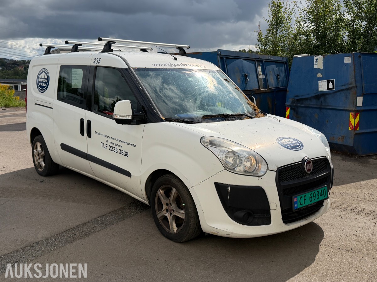 2013 Fiat Doblo Maxi 1.6-90 D reparasjonsobjekt