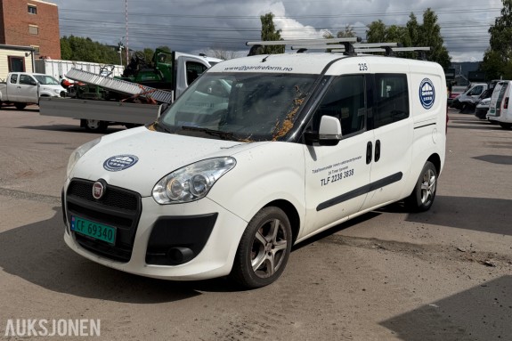 2013 Fiat Doblo Maxi 1.6-90 D reparasjonsobjekt