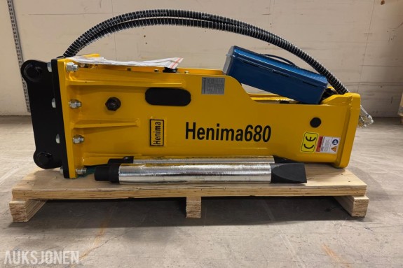 NY HENIMA PIGGHAMMER TIL 4-7 TONNS GRAVEMASKIN S40 M/GARANTI ****INGEN MINSTEPRIS****