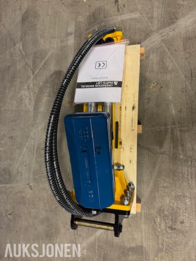 NY HENIMA 450 PIGGHAMMER TIL 1,2-3 TONNS GRAVEMASKIN S30 M/GARANTI