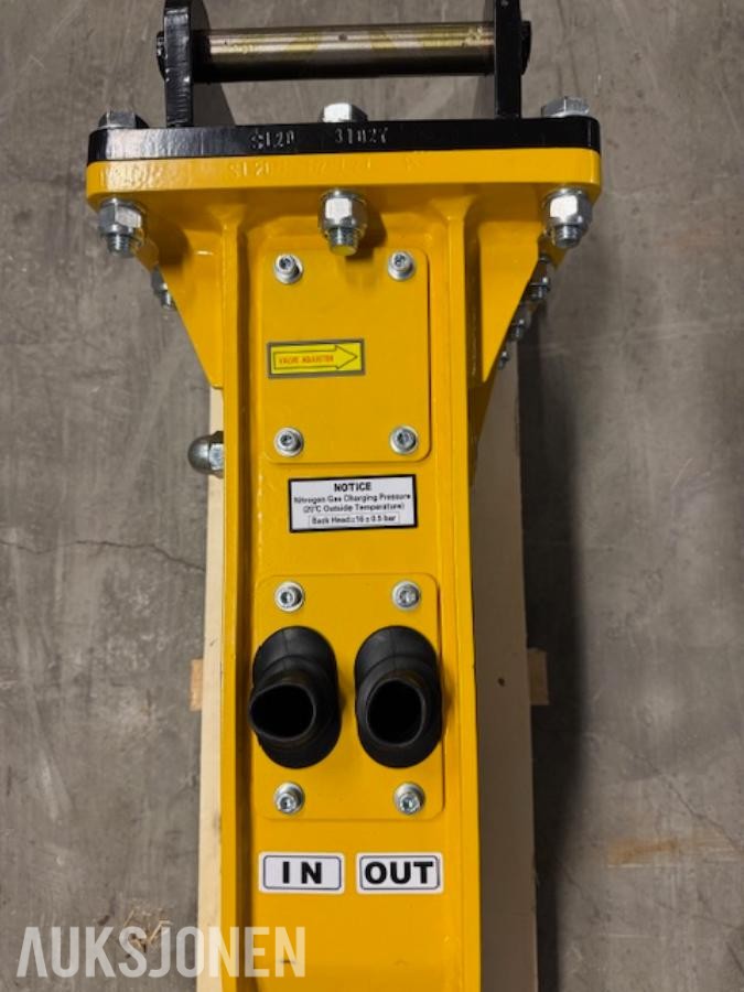 NY HENIMA 450 PIGGHAMMER TIL 1,2-3 TONNS GRAVEMASKIN S30 M/GARANTI