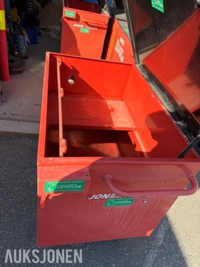 Jonex Verktøyvogn Verktøyvogn Toolsafe låsbar Jonex 500 kg