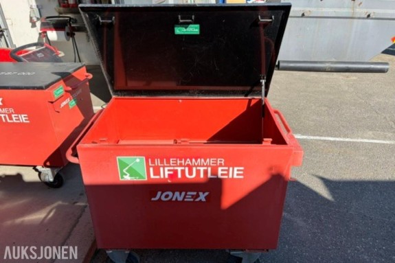 Jonex Verktøyvogn Verktøyvogn Toolsafe låsbar Jonex 500 kg