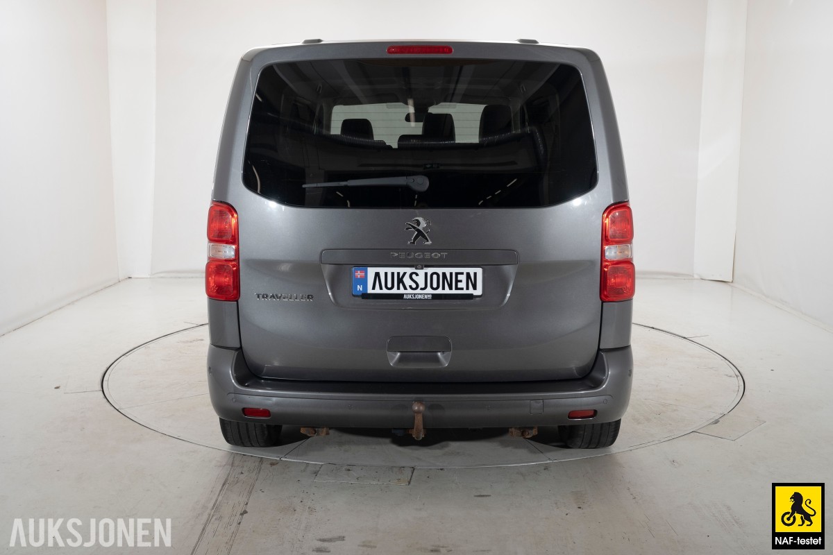 2017 Peugeot TRAVELLER 116HK HDI 9-SETER HENGERFESTE ADAPTIV CRUISE KAMERA KUNSTSKINN