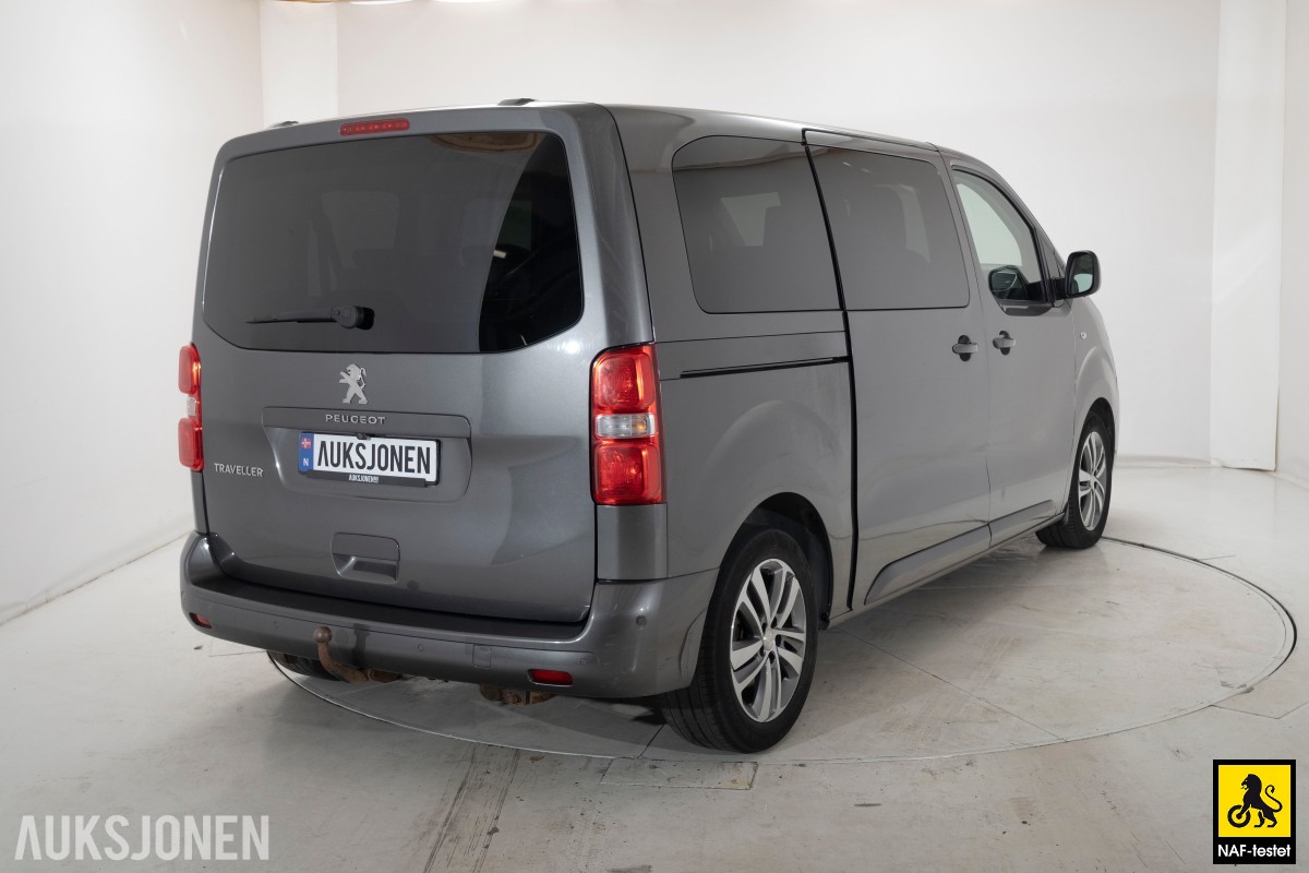 2017 Peugeot TRAVELLER 116HK HDI 9-SETER HENGERFESTE ADAPTIV CRUISE KAMERA KUNSTSKINN