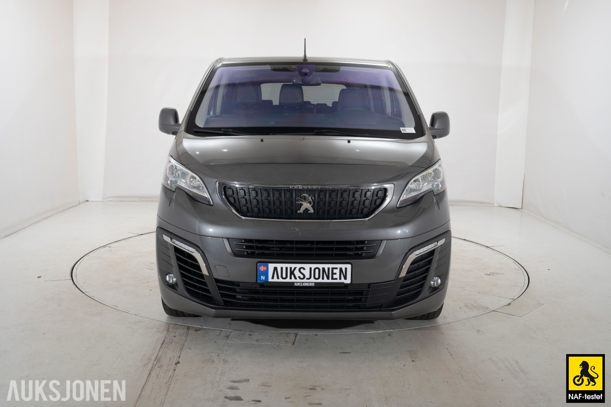 2017 Peugeot TRAVELLER 116HK HDI 9-SETER HENGERFESTE ADAPTIV CRUISE KAMERA KUNSTSKINN