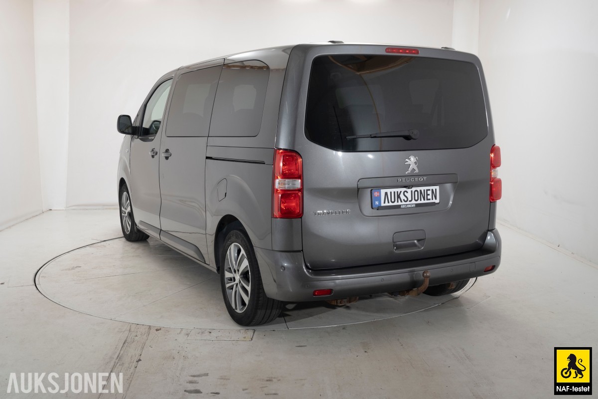 2017 Peugeot TRAVELLER 116HK HDI 9-SETER HENGERFESTE ADAPTIV CRUISE KAMERA KUNSTSKINN