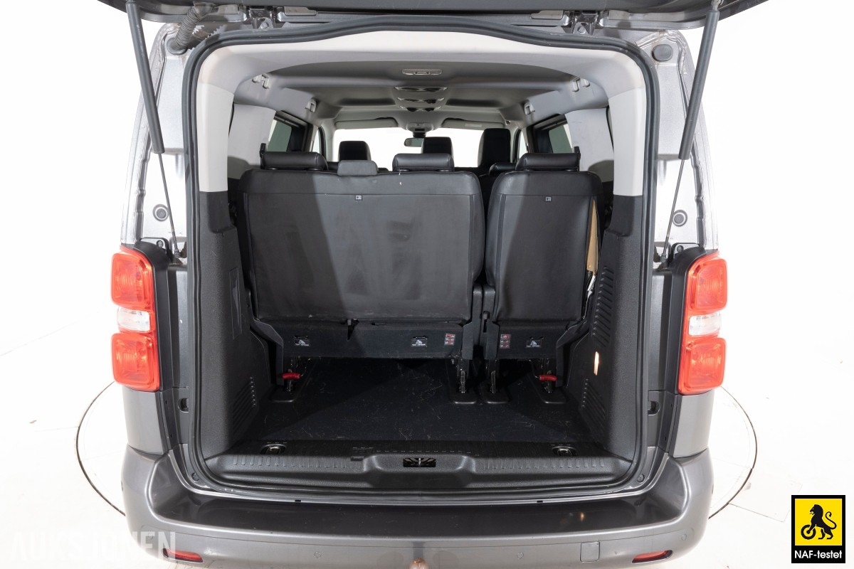 2017 Peugeot TRAVELLER 116HK HDI 9-SETER HENGERFESTE ADAPTIV CRUISE KAMERA KUNSTSKINN