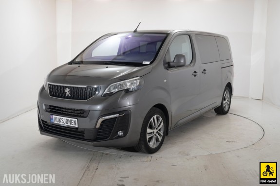 2017 Peugeot TRAVELLER 116HK HDI 9-SETER HENGERFESTE ADAPTIV CRUISE KAMERA KUNSTSKINN