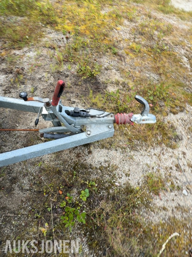 Bini dampkjele / steamkjele på tilhenger