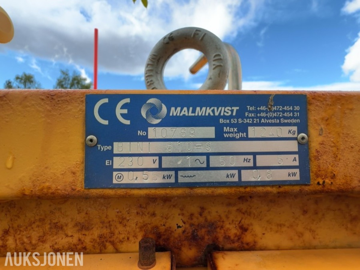 Bini dampkjele / steamkjele på tilhenger
