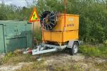 Bini dampkjele / steamkjele på tilhenger