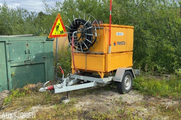 Bini dampkjele / steamkjele på tilhenger