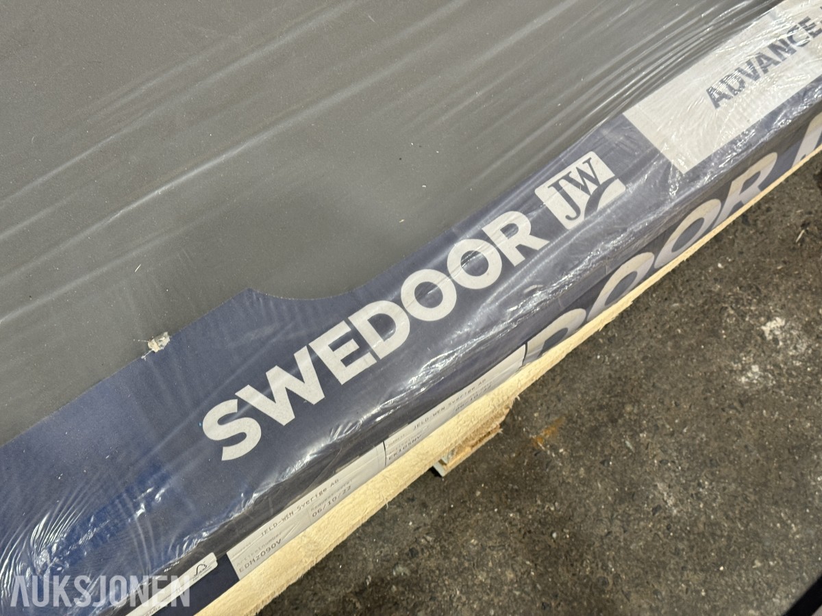 NY Swedoor Advance-Line ytterdør grå - 110x210
