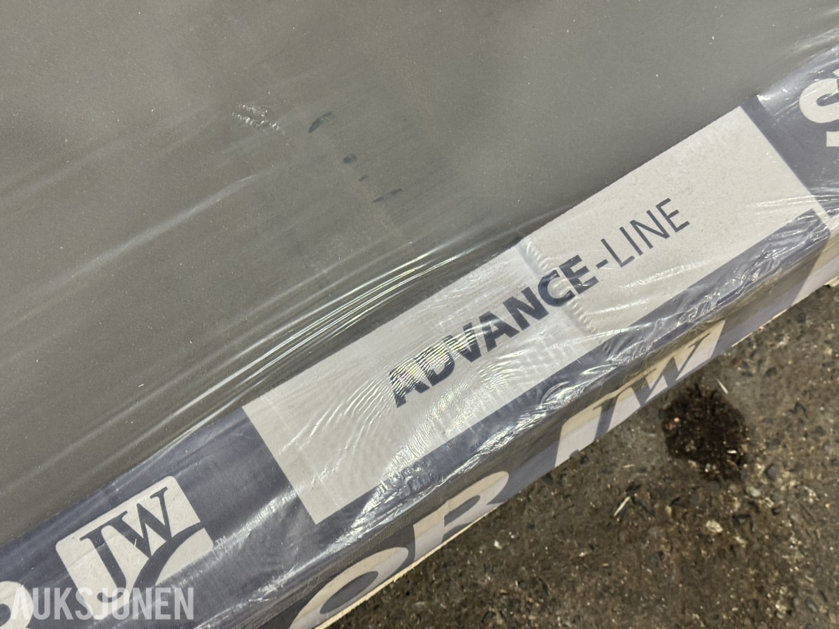 NY Swedoor Advance-Line ytterdør grå - 110x210