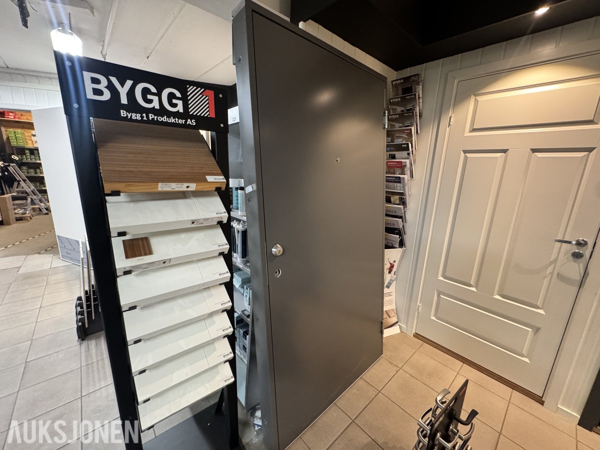 NY Swedoor Advance-Line ytterdør grå - 110x210