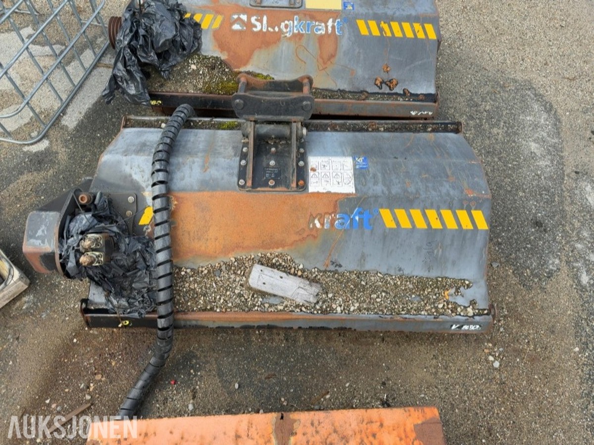 Slagkraft V160 klipperpanne / ryddeaggregat – hydraulisk
